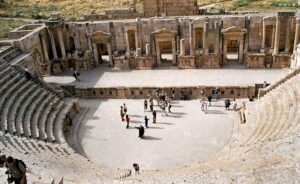 Jerash, teatr rzymski