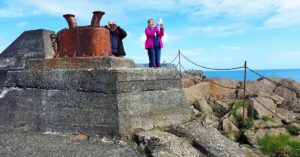 Pozostałości kolejki linowej