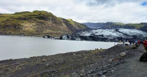 Lodowiec Solheimajokull